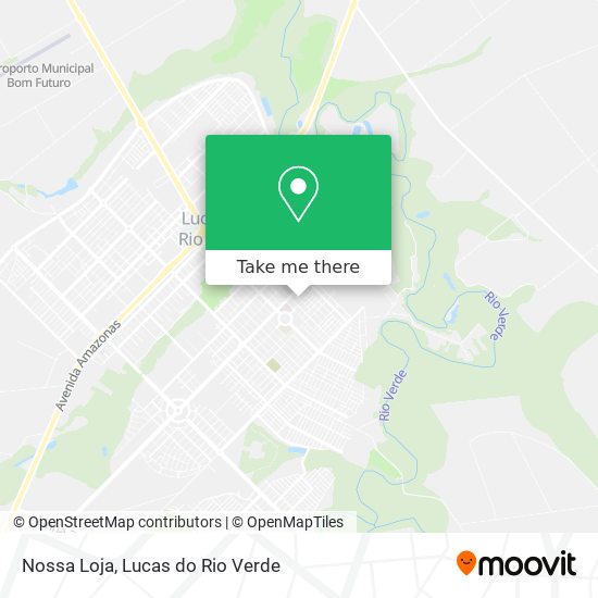 Mapa Nossa Loja