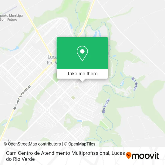 Cam Centro de Atendimento Multiprofissional map