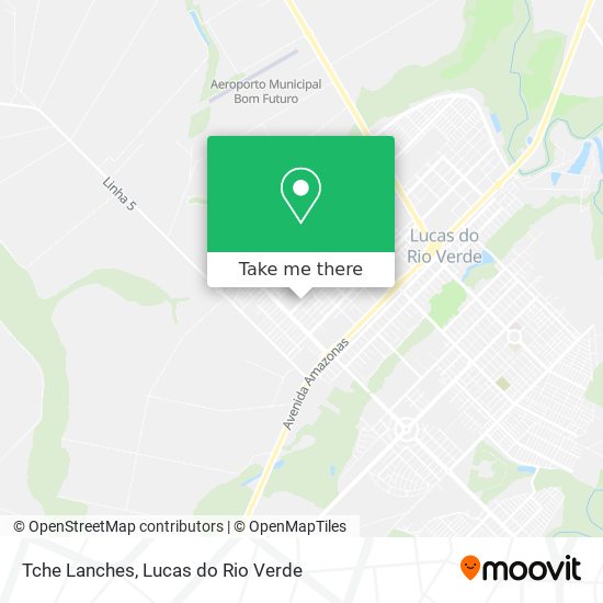Tche Lanches map