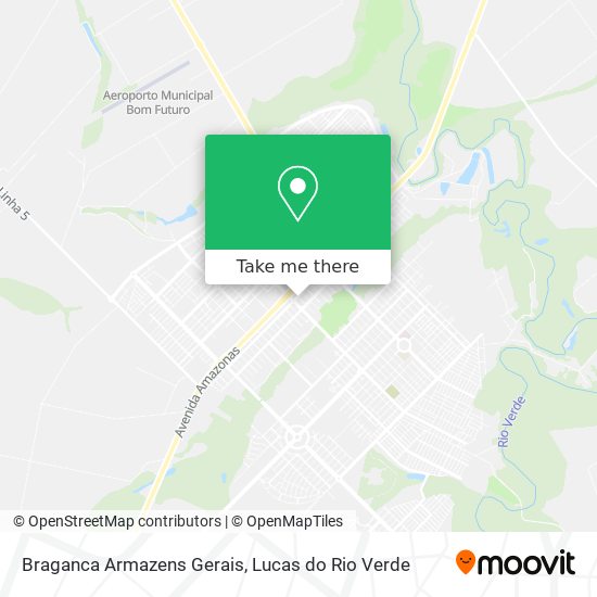 Braganca Armazens Gerais map