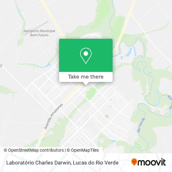 Mapa Laboratório Charles Darwin