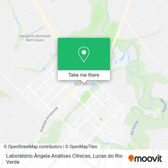 Laboratório Ângela Análises Clínicas map