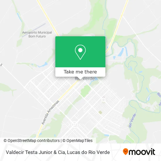 Valdecir Testa Junior & Cia map