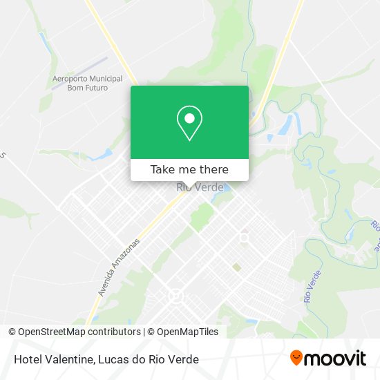 Mapa Hotel Valentine