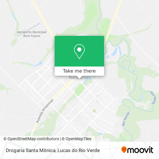 Drogaria Santa Mônica map