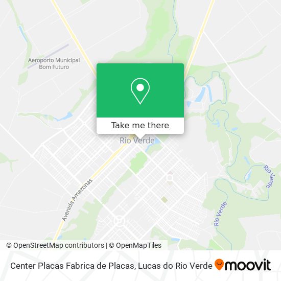 Center Placas Fabrica de Placas map