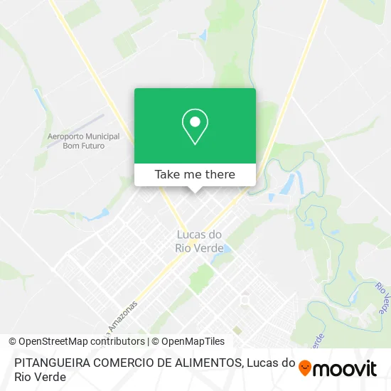 PITANGUEIRA COMERCIO DE ALIMENTOS map