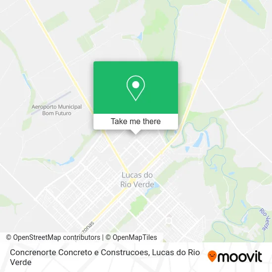 Concrenorte Concreto e Construcoes map