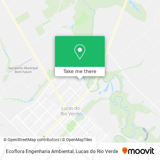 Mapa Ecoflora Engenharia Ambiental