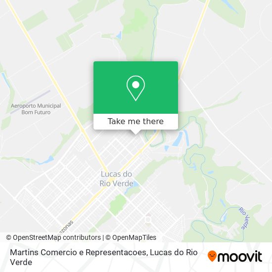 Martins Comercio e Representacoes map