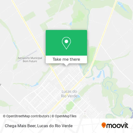 Chega Mais Beer map