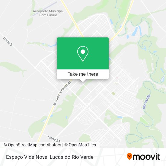 Espaço Vida Nova map