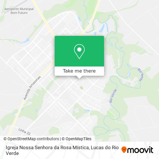 Igreja Nossa Senhora da Rosa Mística map