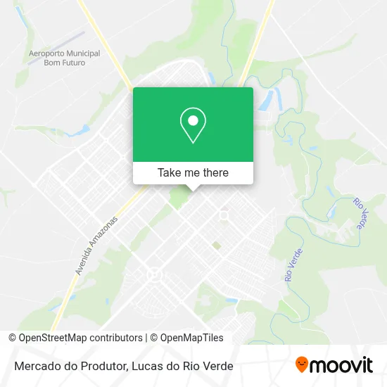 Mercado do Produtor map