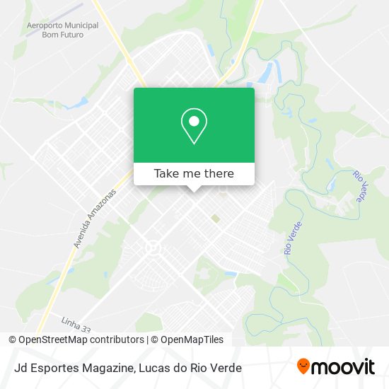 Jd Esportes Magazine map