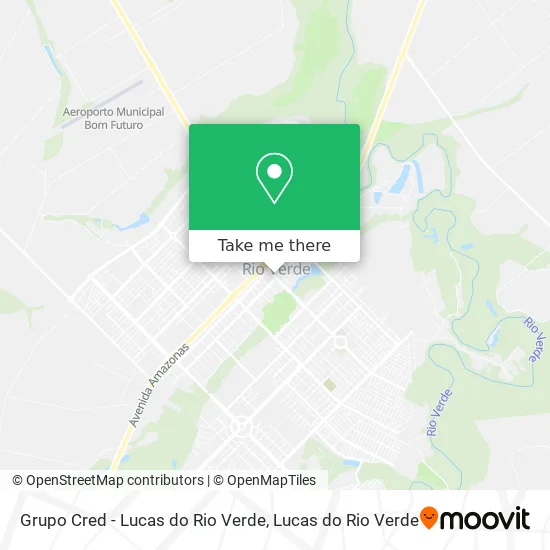 Grupo Cred - Lucas do Rio Verde map