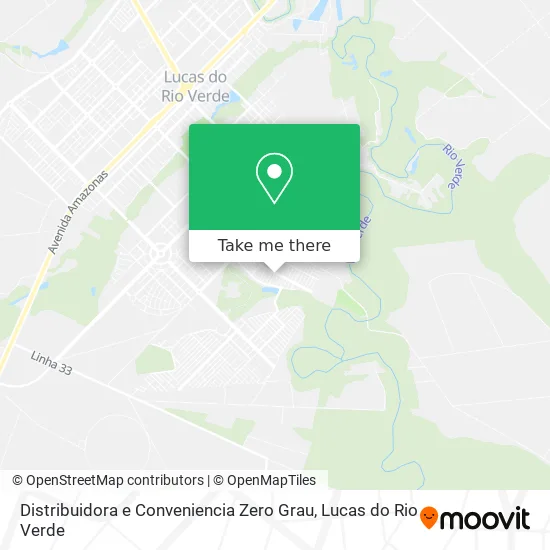 Distribuidora e Conveniencia Zero Grau map