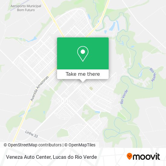 Mapa Veneza Auto Center