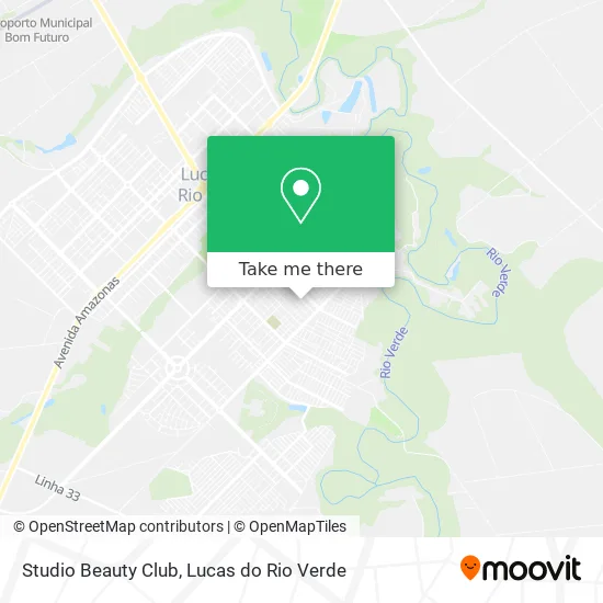 Studio Beauty Club map