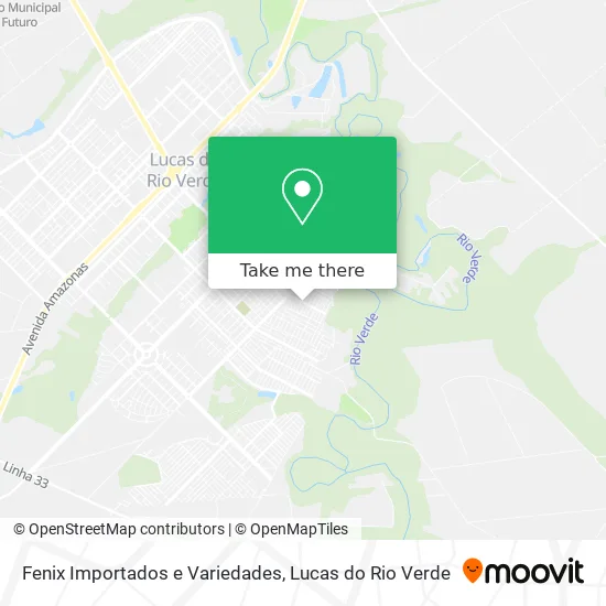 Fenix Importados e Variedades map