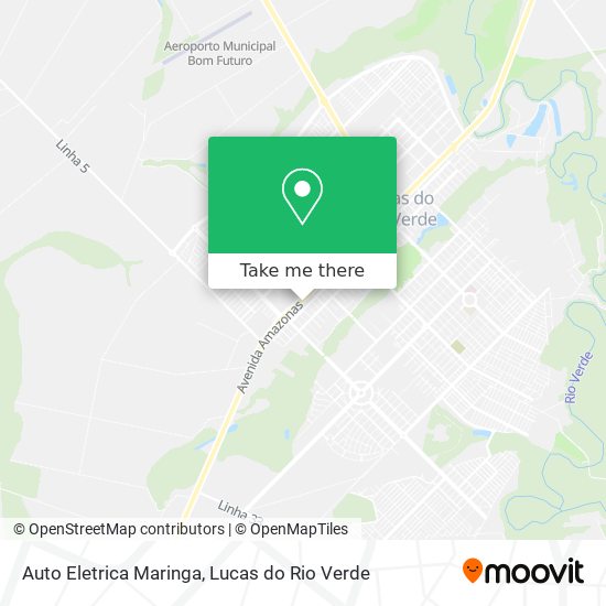 Auto Eletrica Maringa map