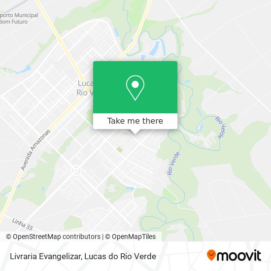 Livraria Evangelizar map