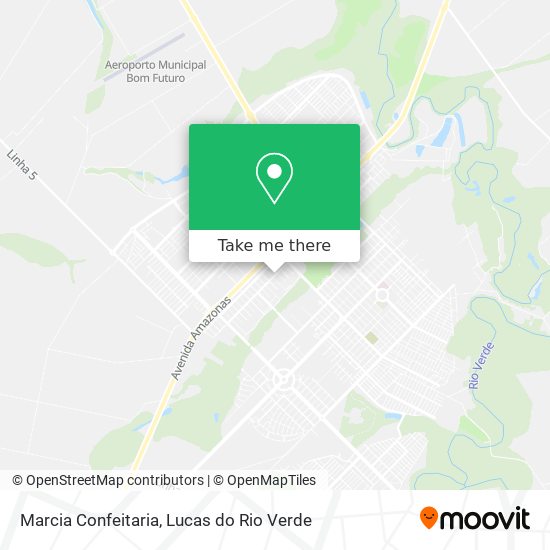 Marcia Confeitaria map