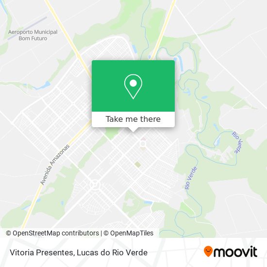 Vitoria Presentes map
