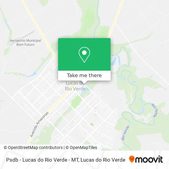 Psdb - Lucas do Rio Verde - MT map