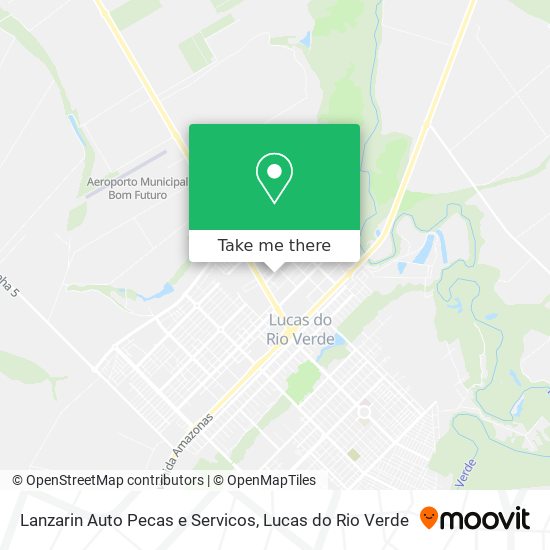 Lanzarin Auto Pecas e Servicos map