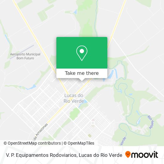 V. P. Equipamentos Rodoviarios map