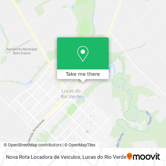 Nova Rota Locadora de Veiculos map