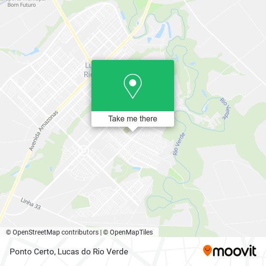 Ponto Certo map