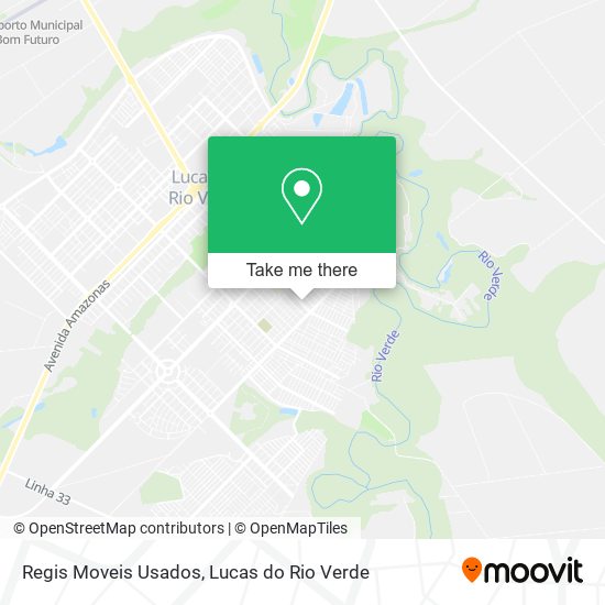 Regis Moveis Usados map