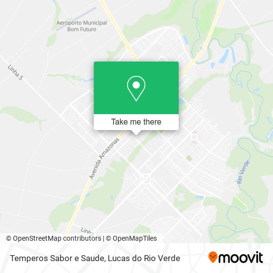 Mapa Temperos Sabor e Saude