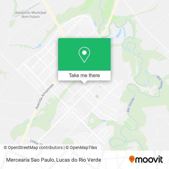 Mercearia Sao Paulo map