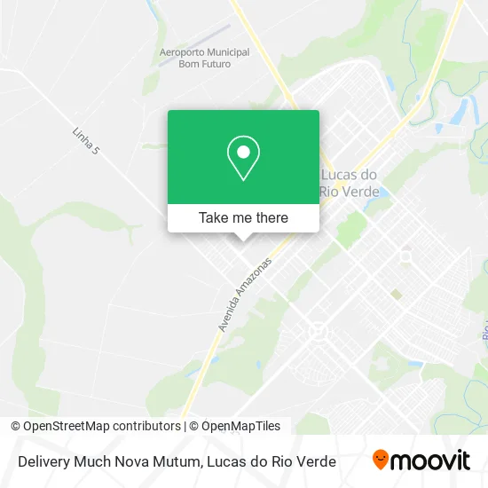 Delivery Much Nova Mutum map