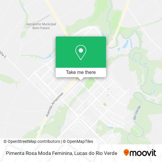 Pimenta Rosa Moda Feminina map