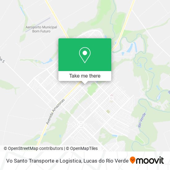 Vo Santo Transporte e Logistica map