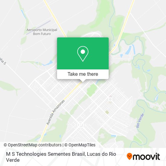 M S Technologies Sementes Brasil map