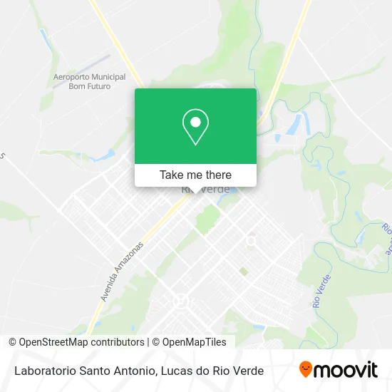 Laboratorio Santo Antonio map