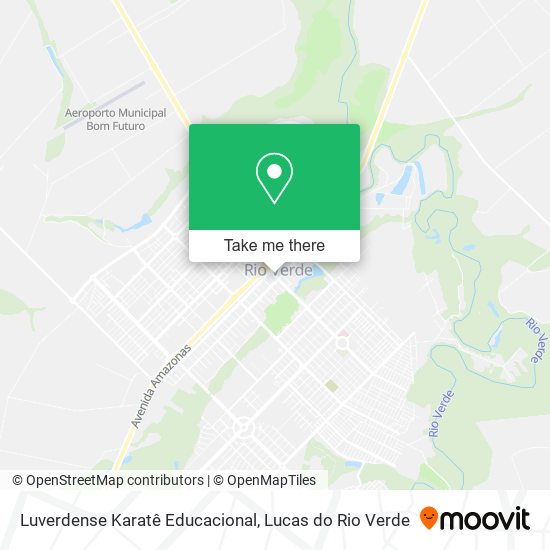 Luverdense Karatê Educacional map