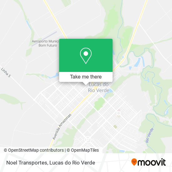 Noel Transportes map