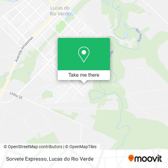 Sorvete Expresso map