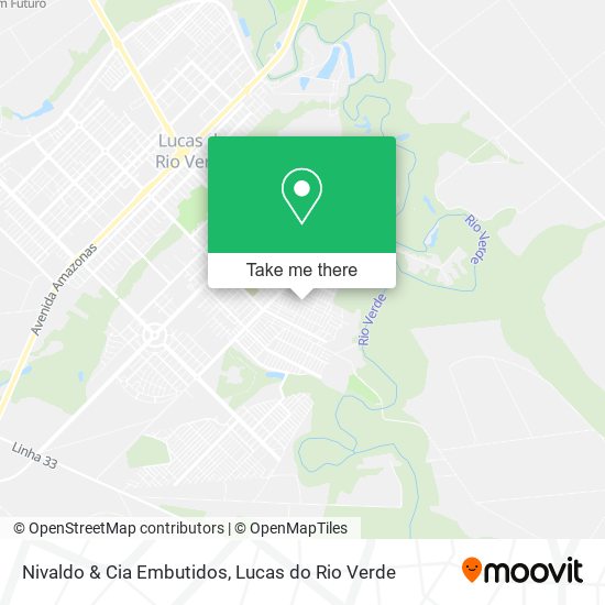 Mapa Nivaldo & Cia Embutidos