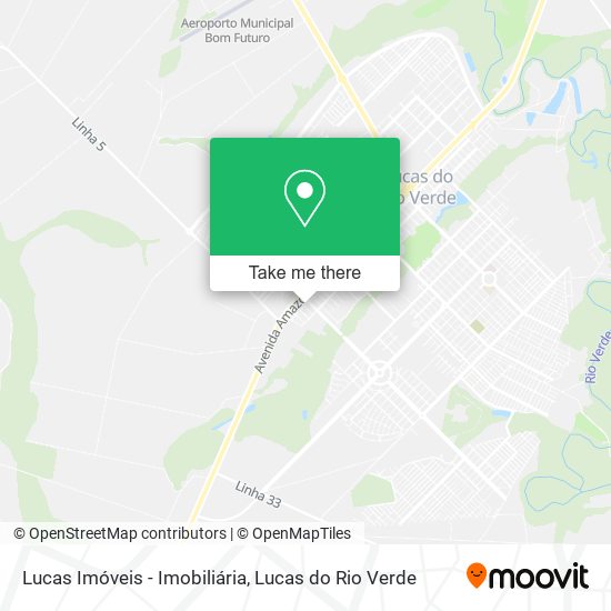 Mapa Lucas Imóveis - Imobiliária