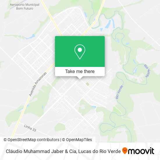 Cláudio Muhammad Jaber & Cia map