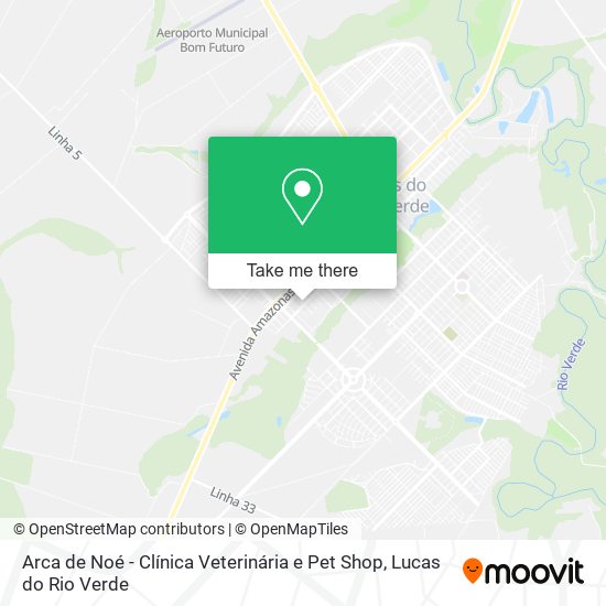 Arca de Noé - Clínica Veterinária e Pet Shop map