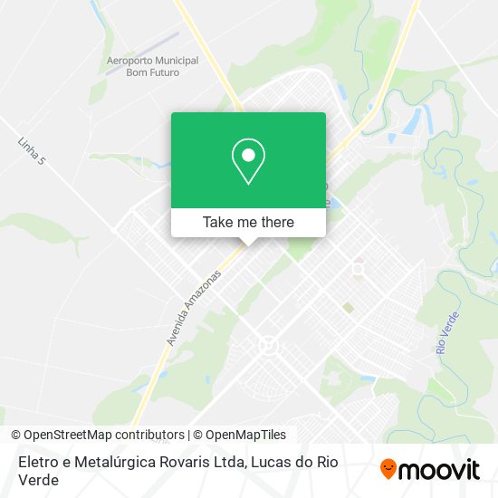 Eletro e Metalúrgica Rovaris Ltda map