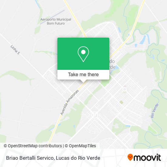 Briao Bertalli Servico map